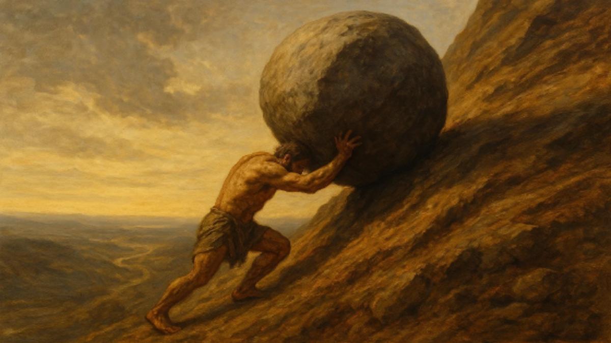 Почему мы чувствуем себя вечно занятыми, но при этом опустошенными, как мифический Сизиф?