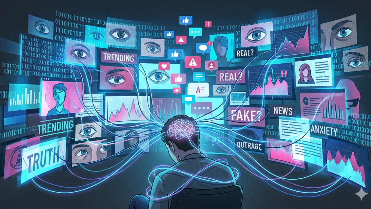 The Age of Misinformation: The Rise of AI and the Decline of Mental Health