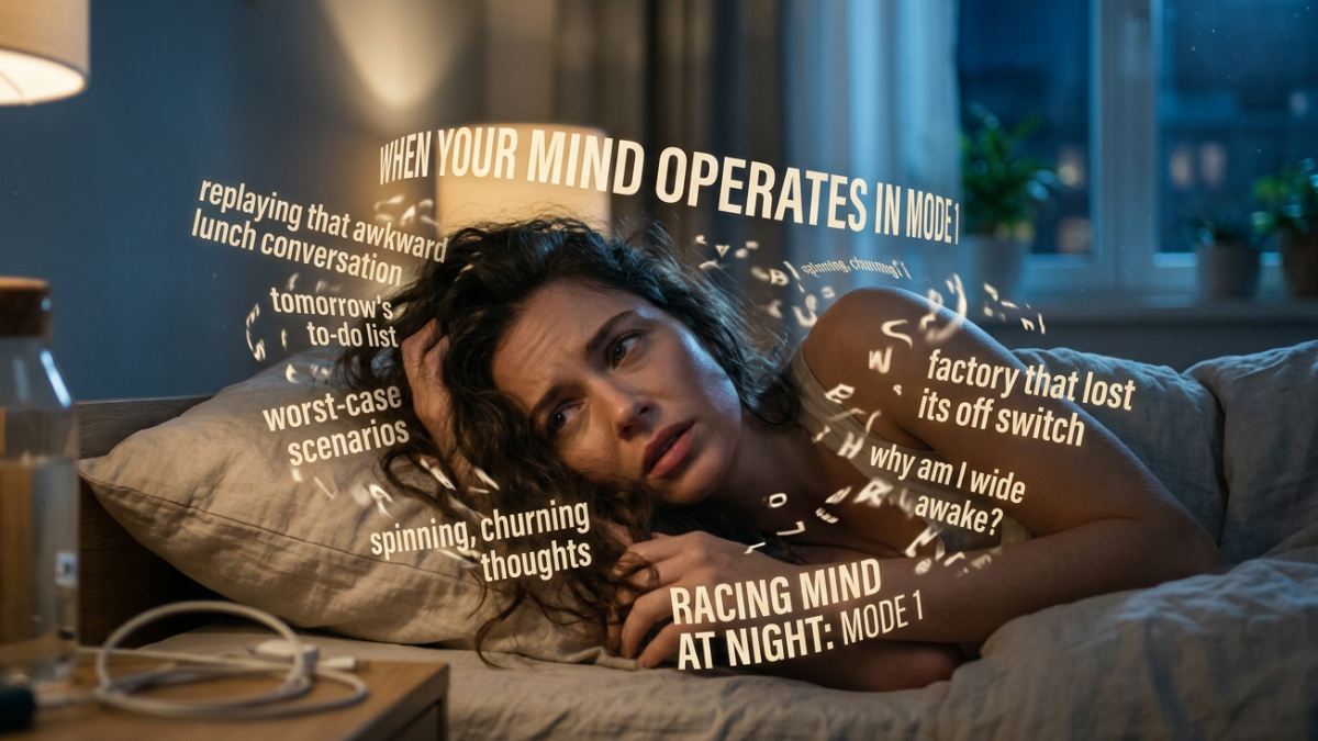 Can't Stop Overthinking? The Two Mind Modes Behind Stress and Anxiety