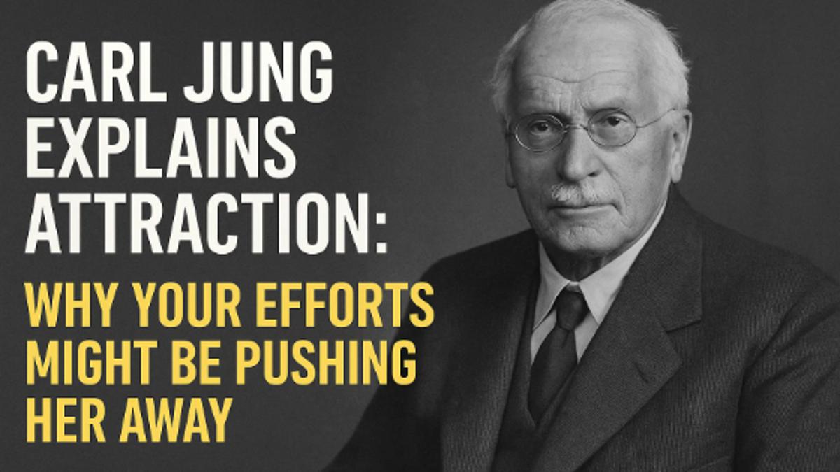 Carl Jung Explains Attraction: Why Your Efforts Might Be Pushing Her Away