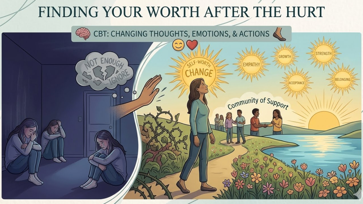Moving From Relationship Pain to Finding Your Worth With CBT