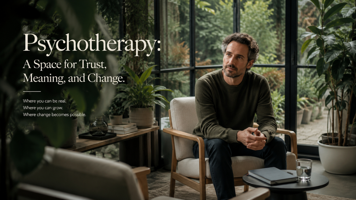 Psychotherapy: A Space for Trust, Meaning, and Change
