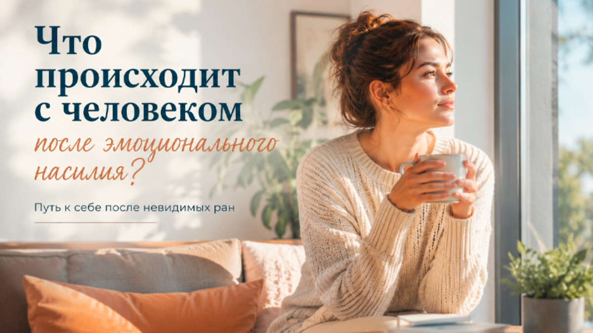 Что происходит с человеком после эмоционального насилия?
