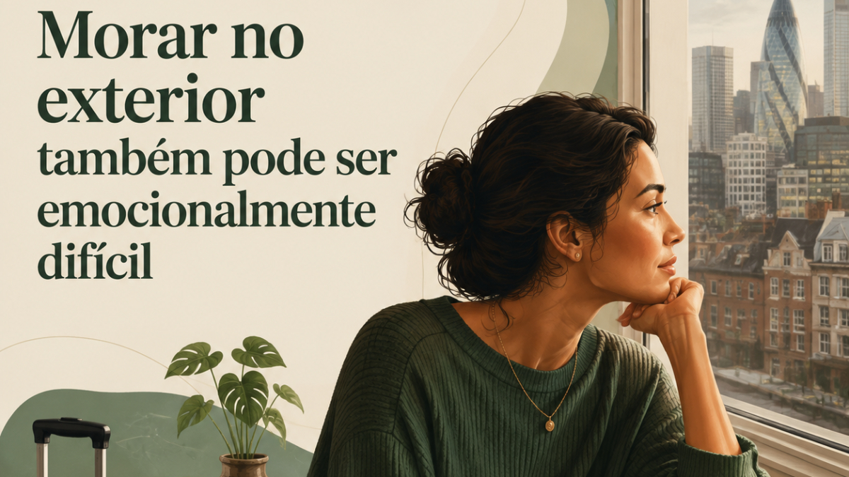 Morar no exterior também pode ser emocionalmente difícil