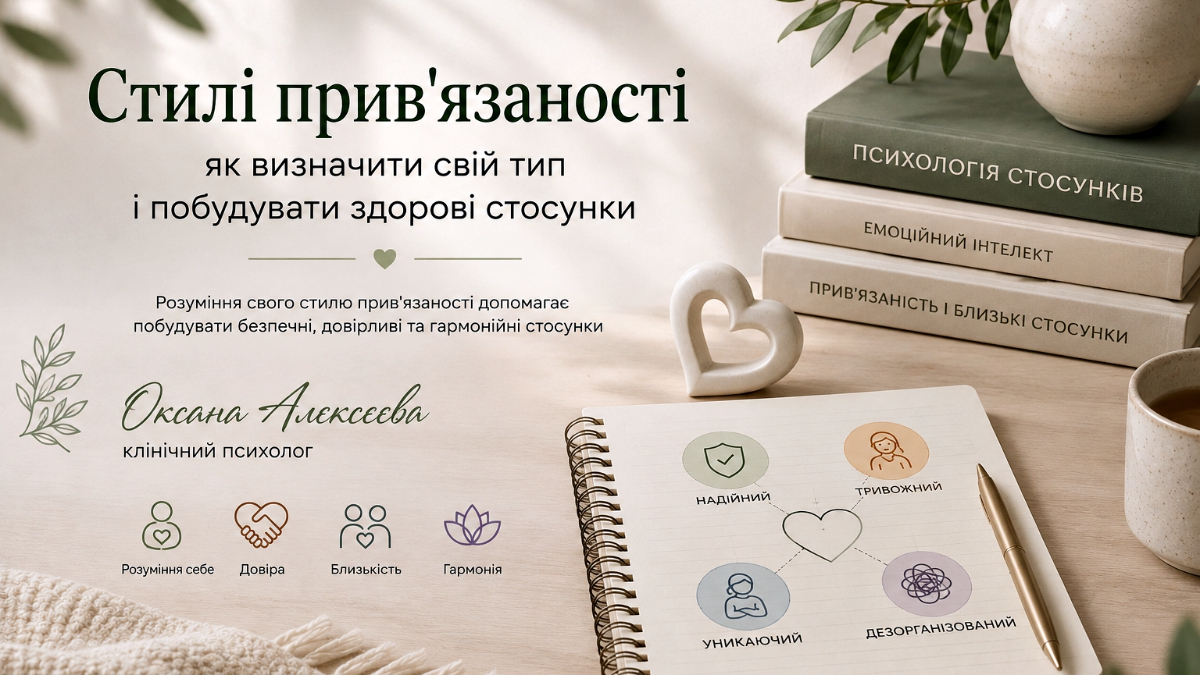 Стилі прив'язаності як визначити свій тип і побудувати здорові стосунки