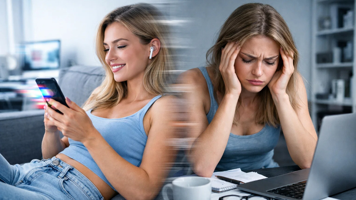 Как короткий контент ослабляет внимание и самоконтроль