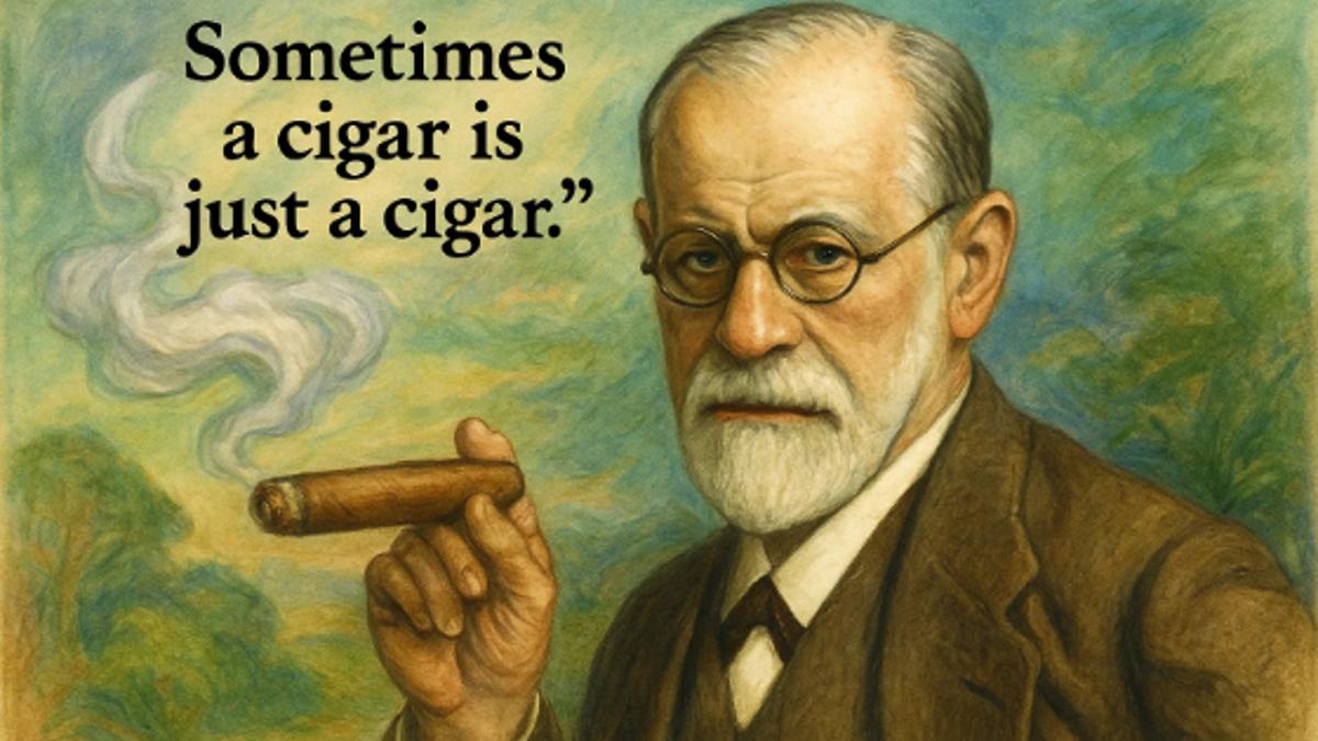 Is a Cigar Ever Just a Cigar? A Fresh Look at Sigmund Freud