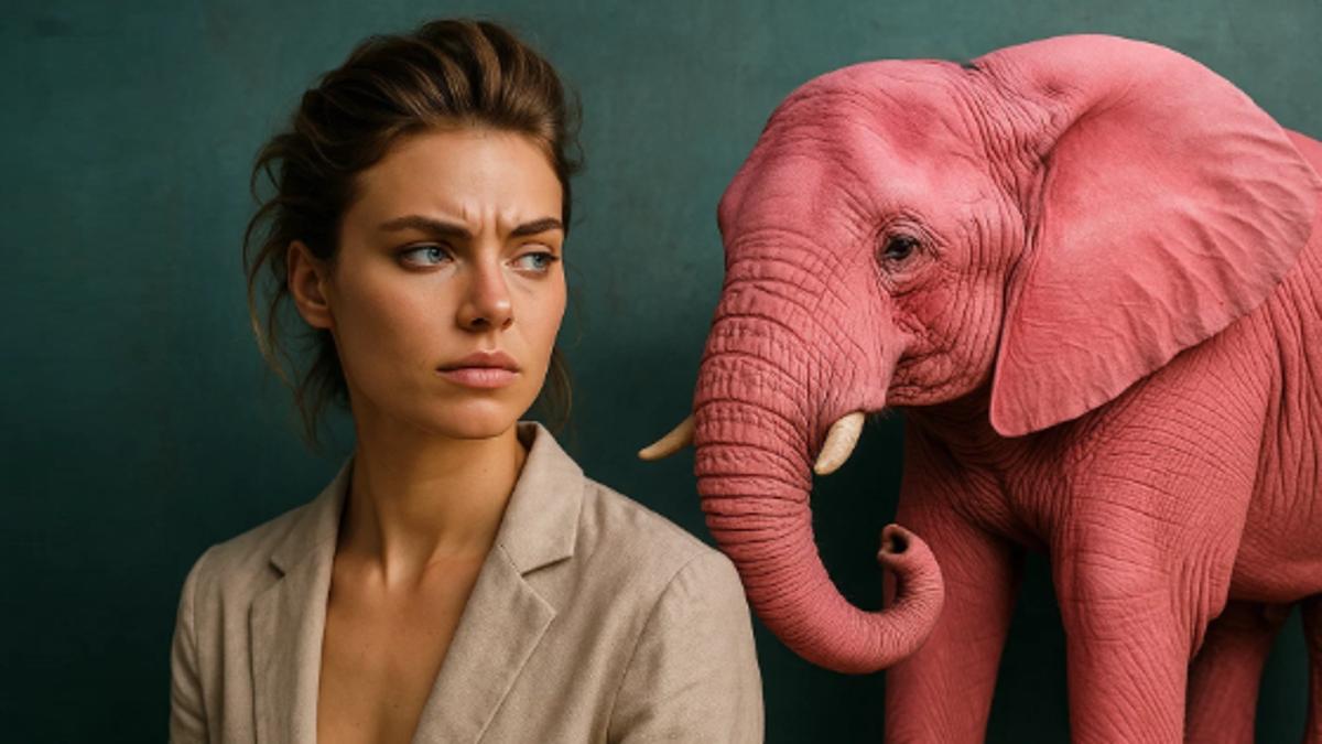 O Paradoxo do Elefante Rosa: Quando Desistir é a Única Solução