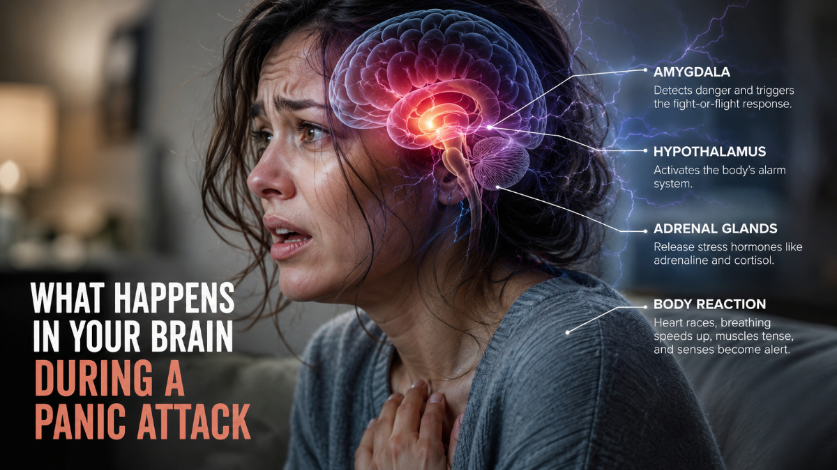 Therapist Explains... What Happens in Your Brain During a Panic Attack