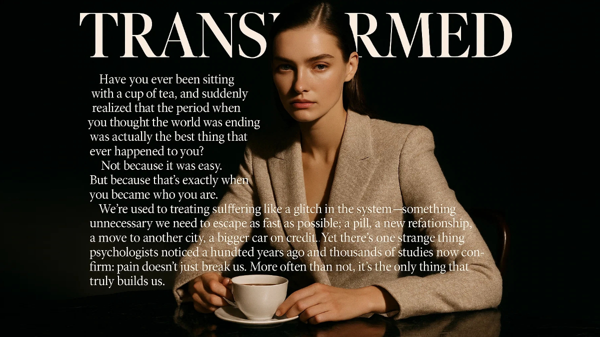 One Day You’ll Cry—Not from Pain, But from Gratitude for the Pain