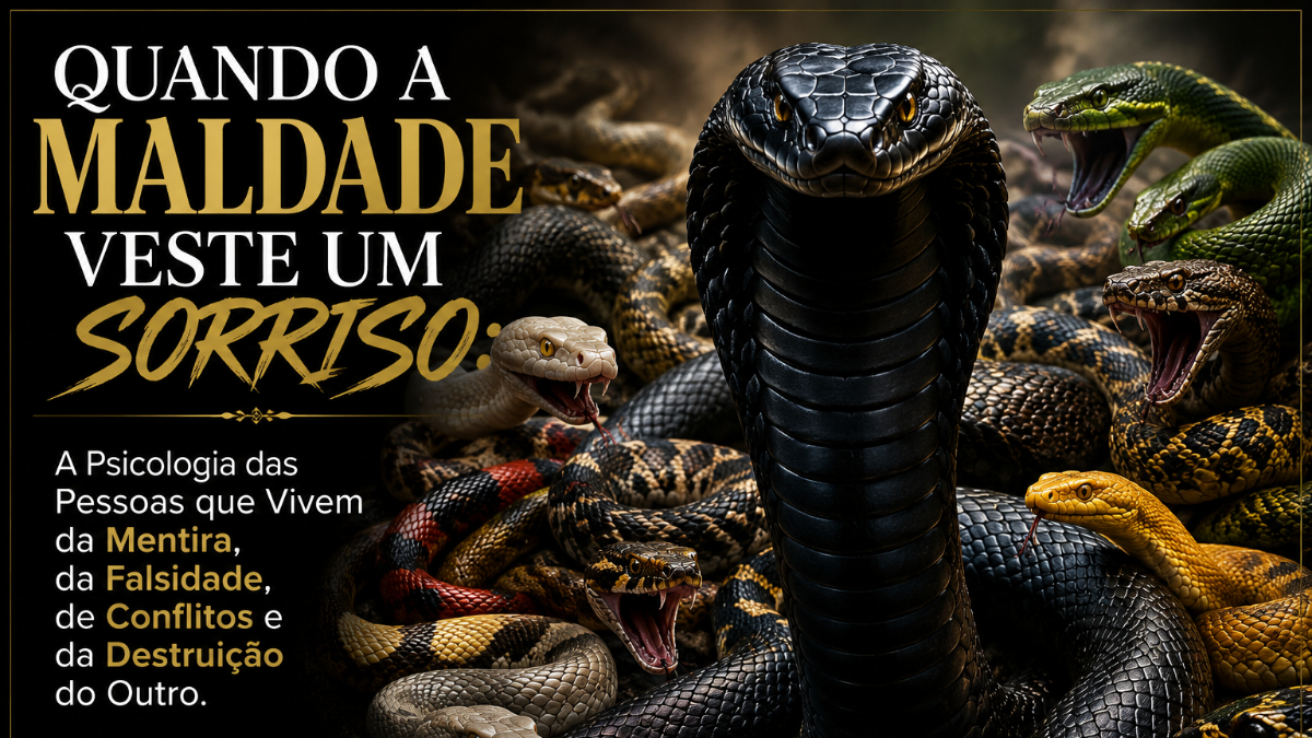 QUANDO A MALDADE VESTE UM SORRISO: A Psicologia das Pessoas que Vivem da  Destruição do Outro