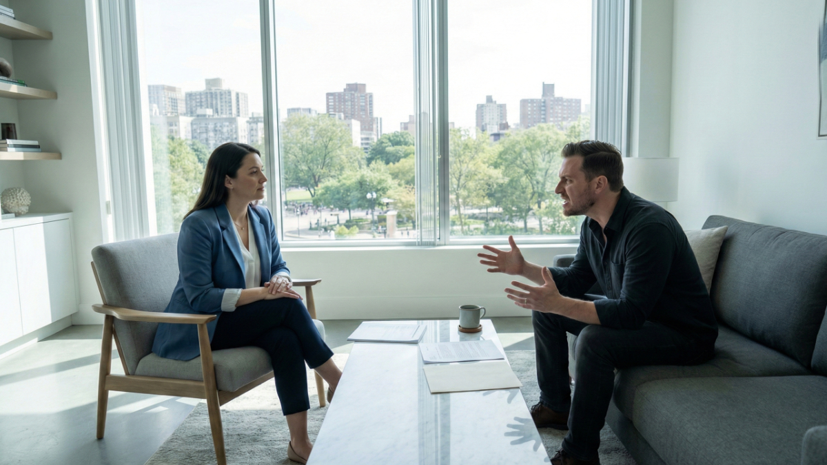 Cómo actuar ante un cliente enfadado durante la sesión de psicología