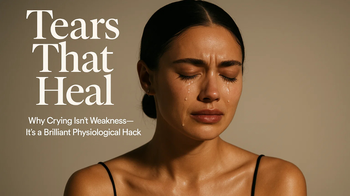 Why Crying Isn’t Weakness — It’s a Brilliant Physiological Hack