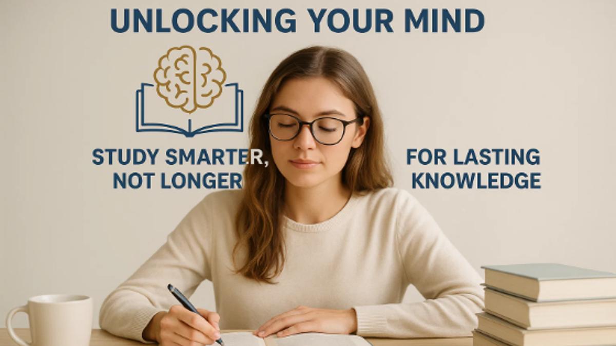 Unlock Your Brain: Study Smarter, Not Harder, for Real Results