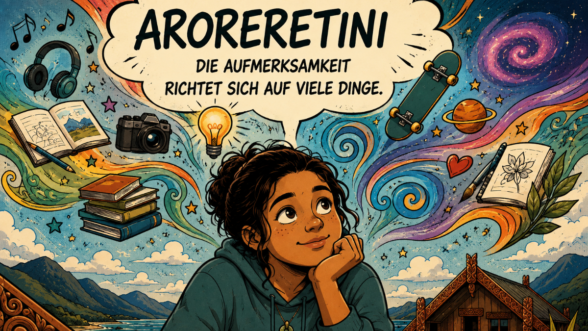 Aroreretini – wenn Aufmerksamkeit nicht fehlt, sondern zu vielen Dingen wandert