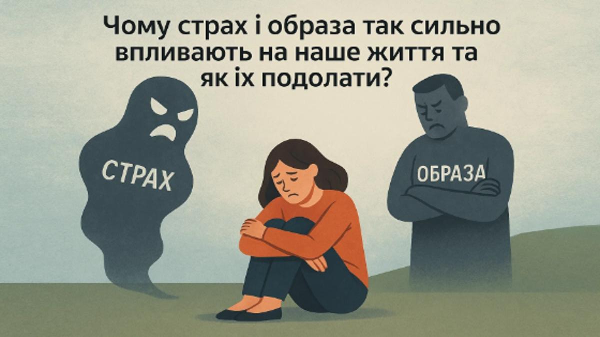 Страх, образа та залежності: Як розірвати коло та повернути собі контроль