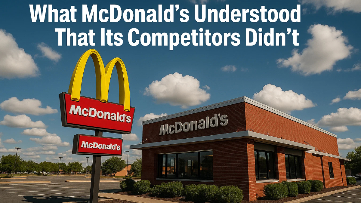 What McDonald's Understood That Its Competitors Didn't