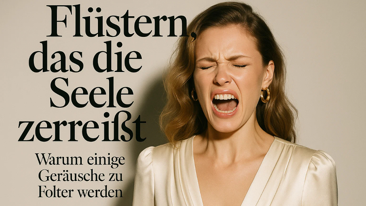 Flüstern, das die Seele zerreißt: Warum einige Geräusche zu Folter werden