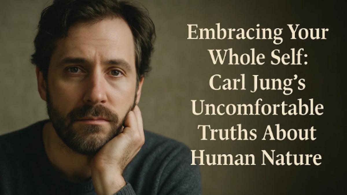 Embracing Your Whole Self: Carl Jung's Uncomfortable Truths About Human Nature