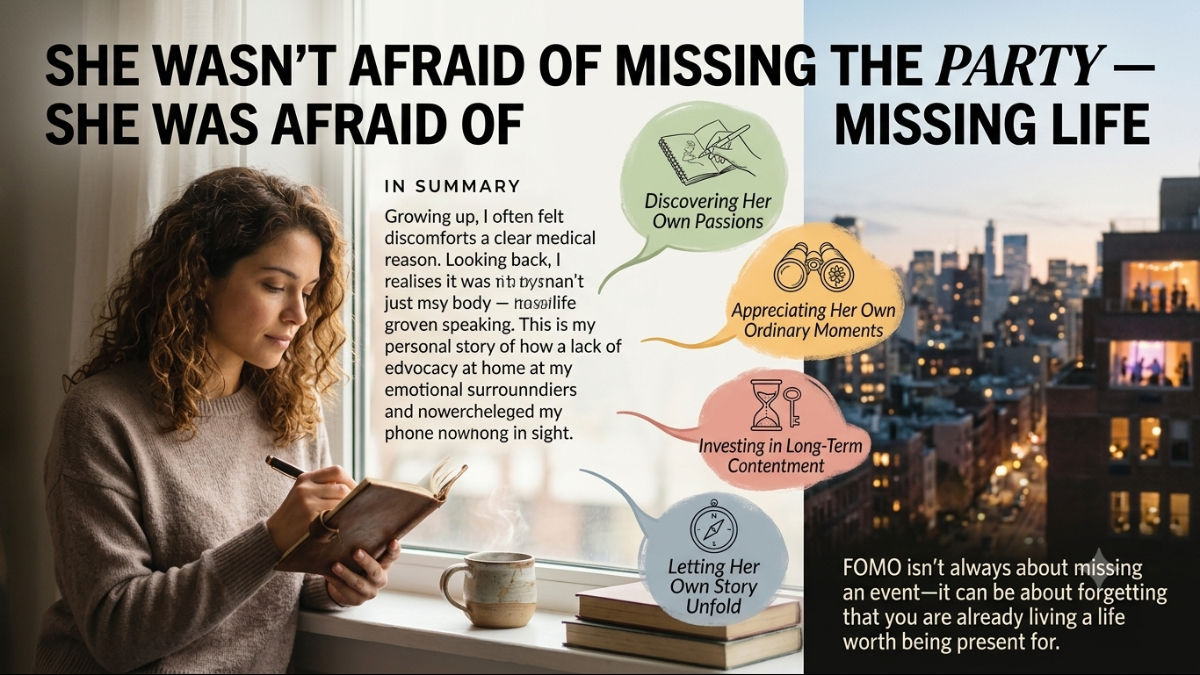 FOMO: The Night She Realized Everyone Was Living....Except Her