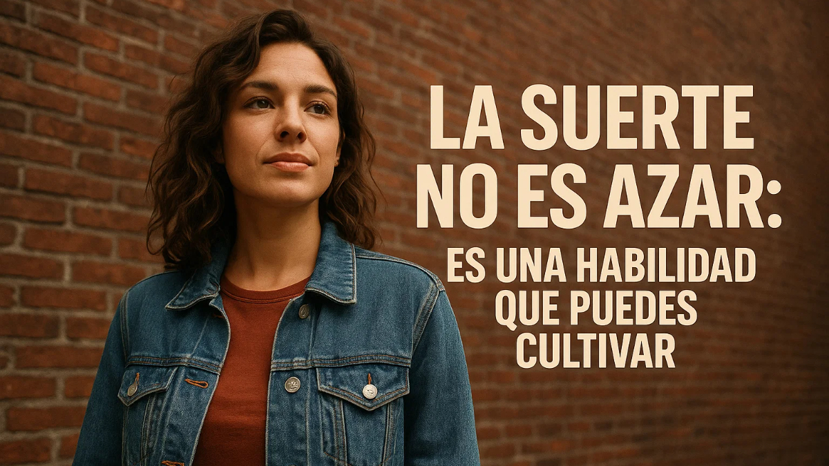 ¿Por qué algunas personas siempre tienen suerte y cómo puedes ser una de ellas?