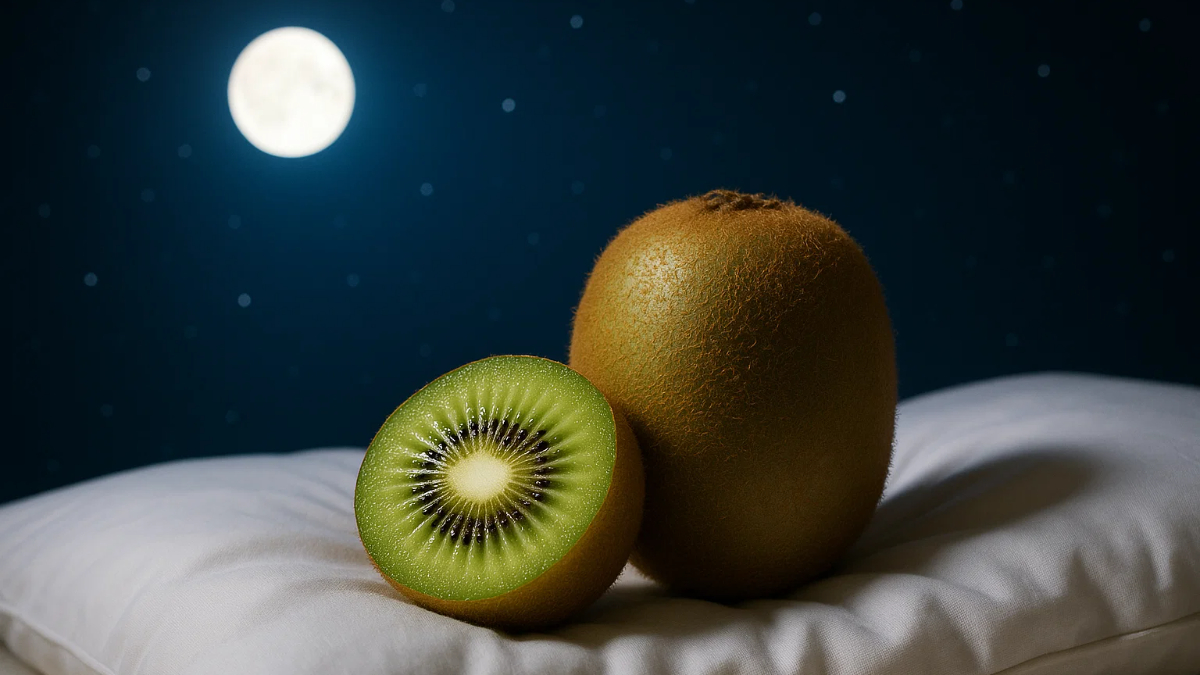Киви ночью: как зелёный плод крадёт твою бессонницу и возвращает покой уму