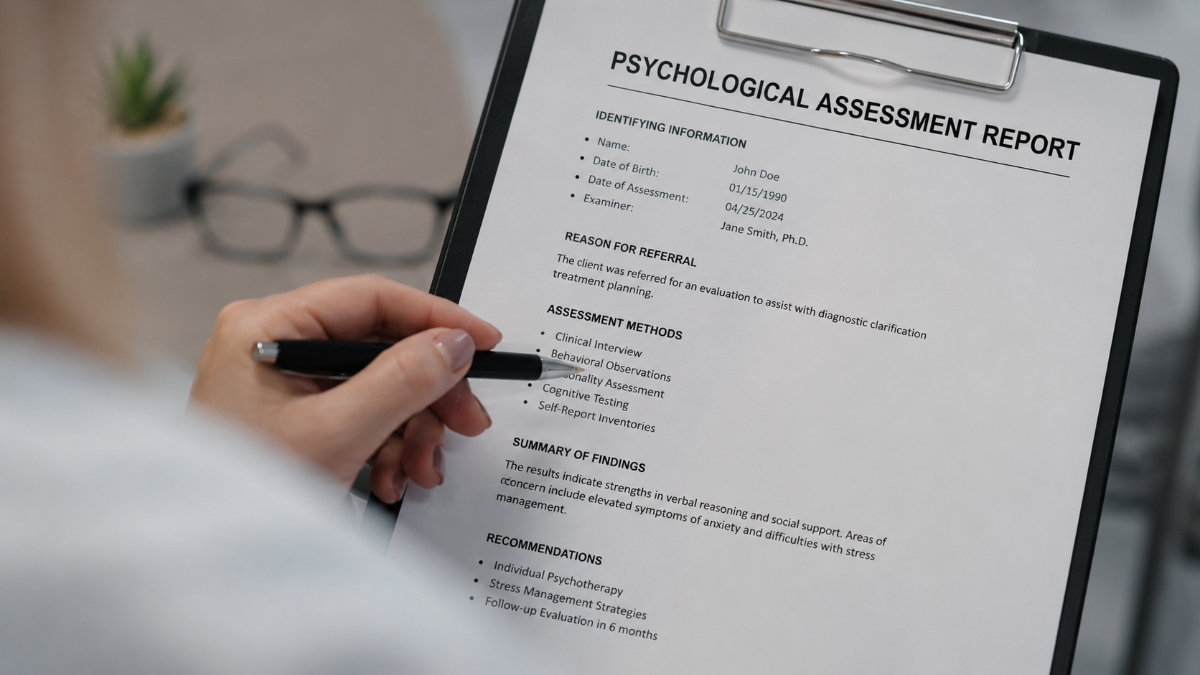 What Makes a Good Psychological Assessment Report? Key Elements and Standards