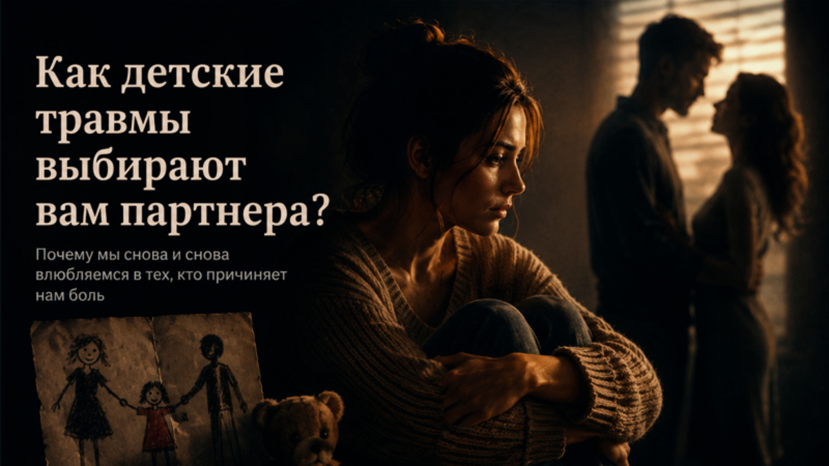 Как детские травмы выбирают вам партнера
