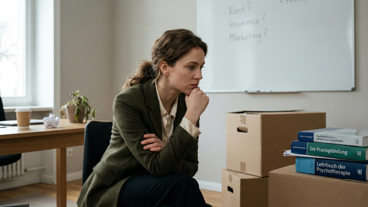 Praxis gründen Psychotherapie – wenn die Motivation plötzlich verschwindet