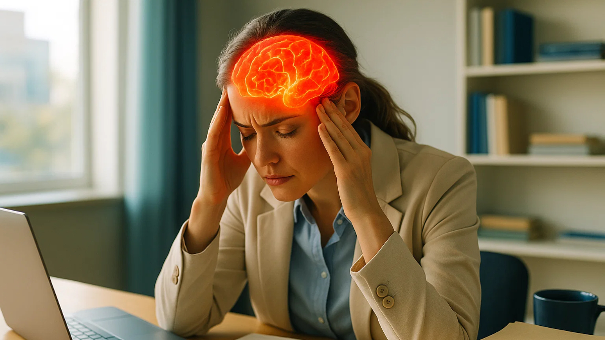 Nur gestresst oder schon Burnout? So sendet Ihr Gehirn ein Alarmsignal.