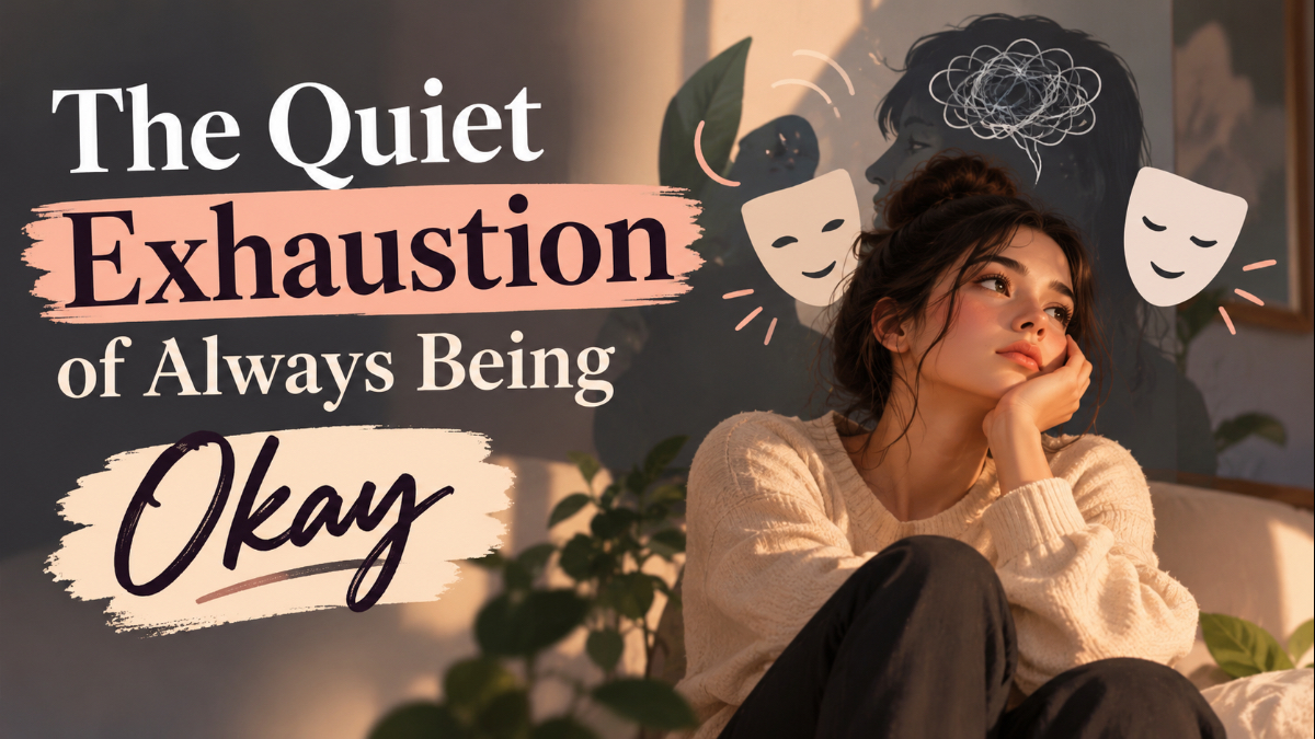 The Quiet Exhaustion of Always Being Okay