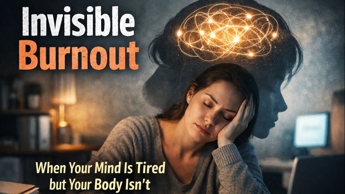 Invisible Burnout: When Your Mind Is Tired but Your Body Isn’t.