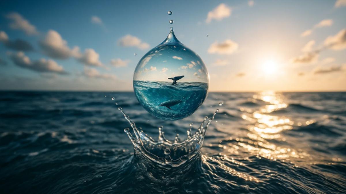 Por qué no eres una gota en el océano, sino el océano entero en una gota.