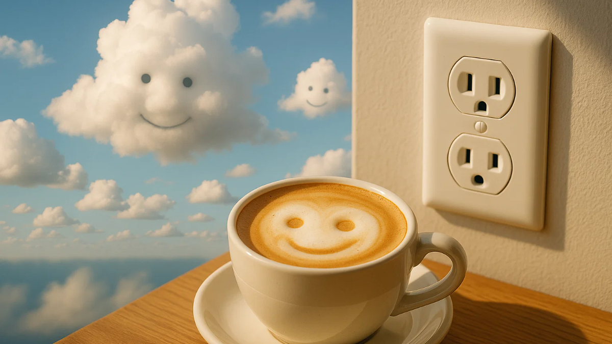 Por que vemos rostos em nuvens, tomadas e até na espuma do café