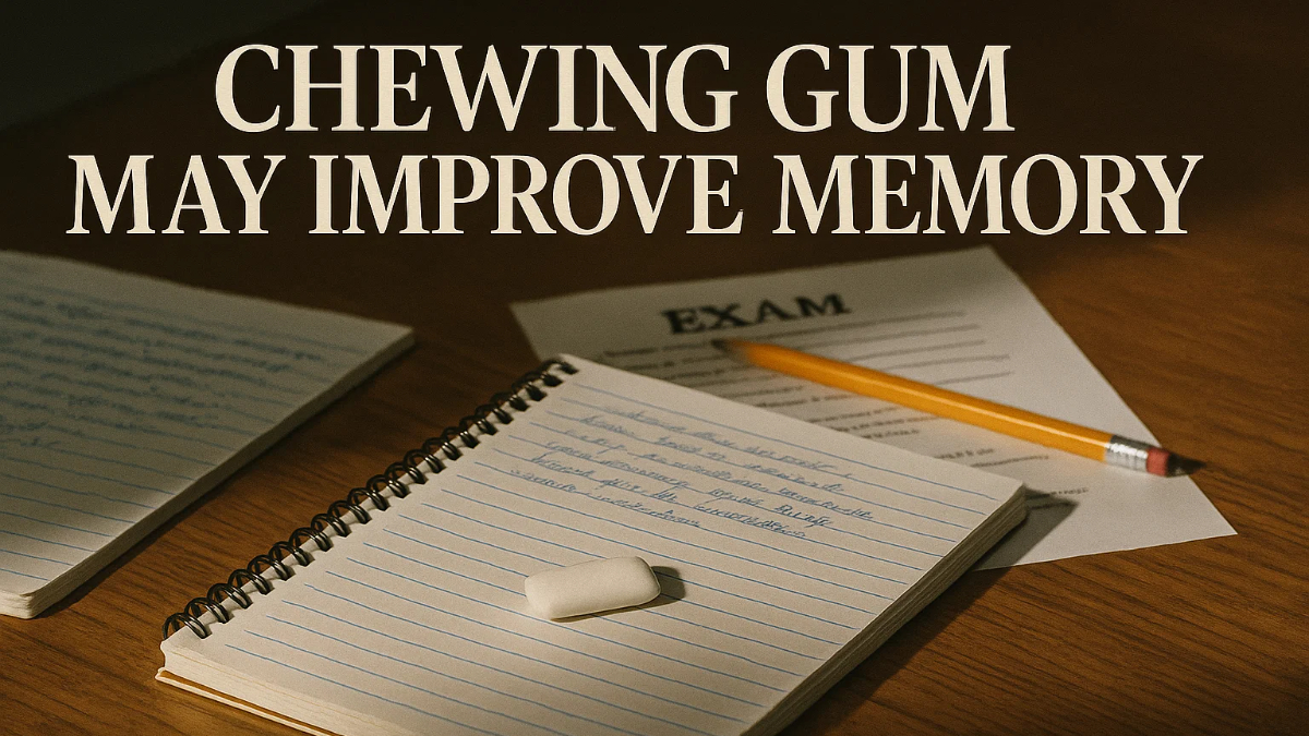 Chewing Gum as a Key to Memories: How Mechanical Rhythm Influences Our Mind