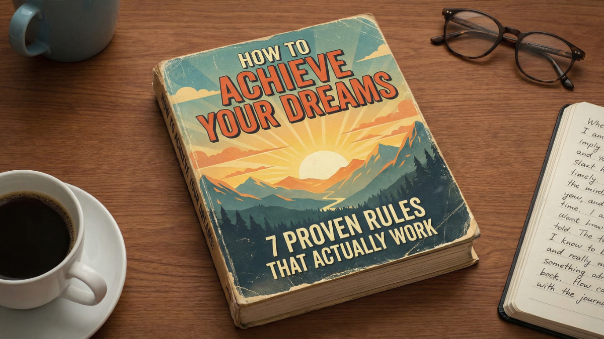 How to Achieve Your Dreams: 7 Proven Rules That Actually Work