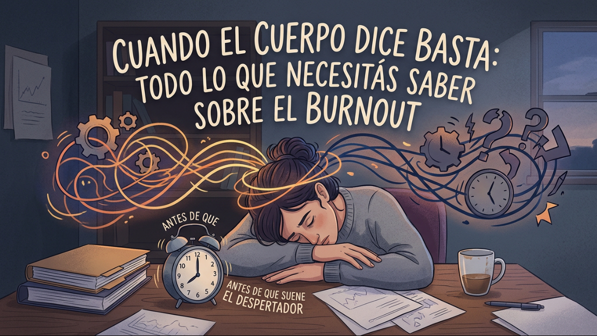 Burnout laboral: señales, causas y cómo recuperarte de verdad