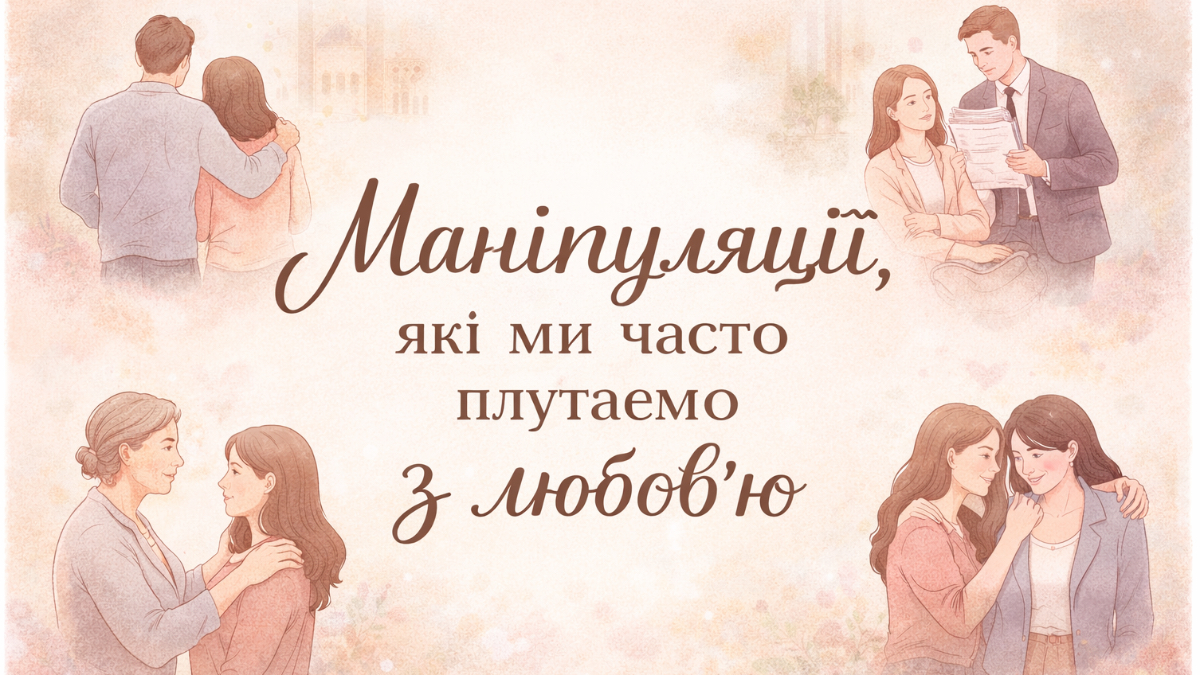 Маніпуляції у стосунках, дружбі, сім’ї та на роботі