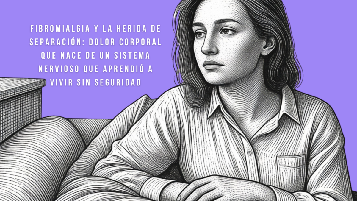 Fibromialgia y la herida de separación: cuando el dolor corporal nace de una vida insegura