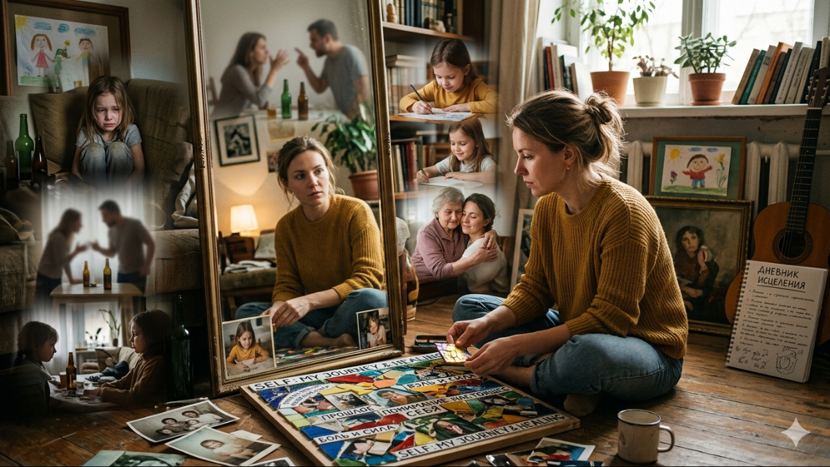 Детство взрослых детей алкоголиков: Понимание себя