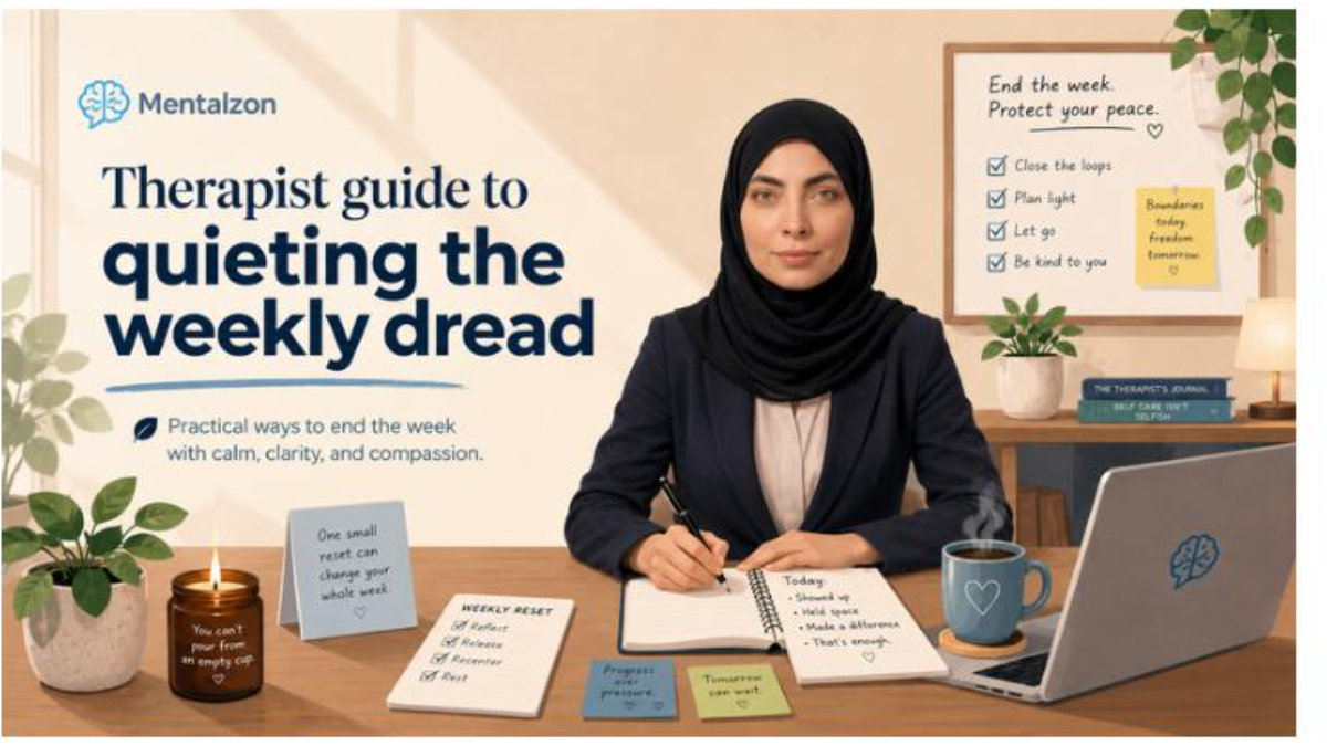 The Sunday Reset: A Therapist’s Guide to Quieting the Weekly Dread