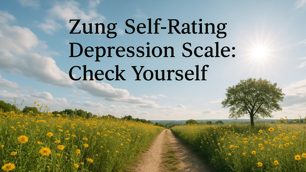 Zung Self-Rating Depression Scale: Check Yourself