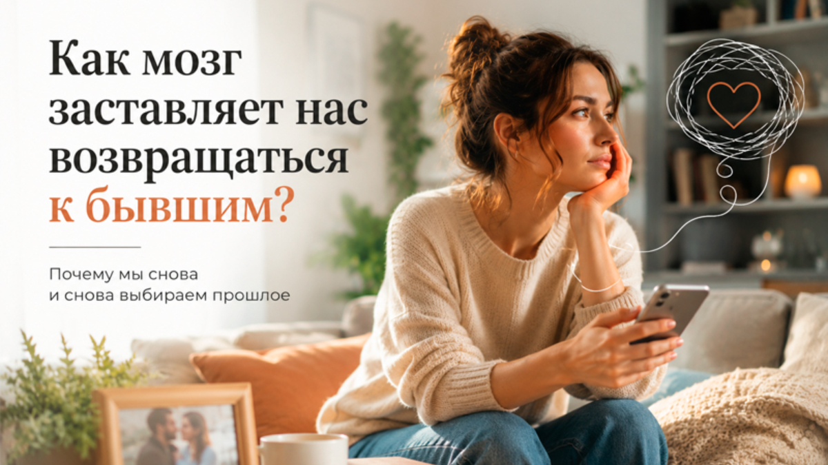 Как мозг заставляет нас возвращаться к бывшим?