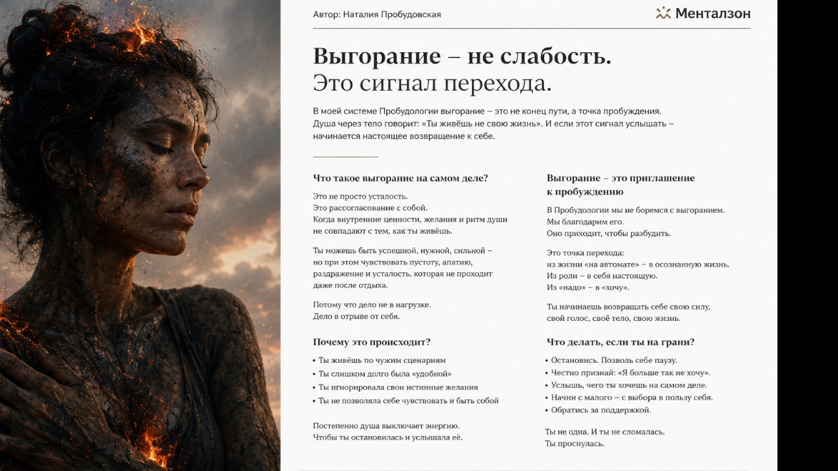 ВЫГОРАНИЕ