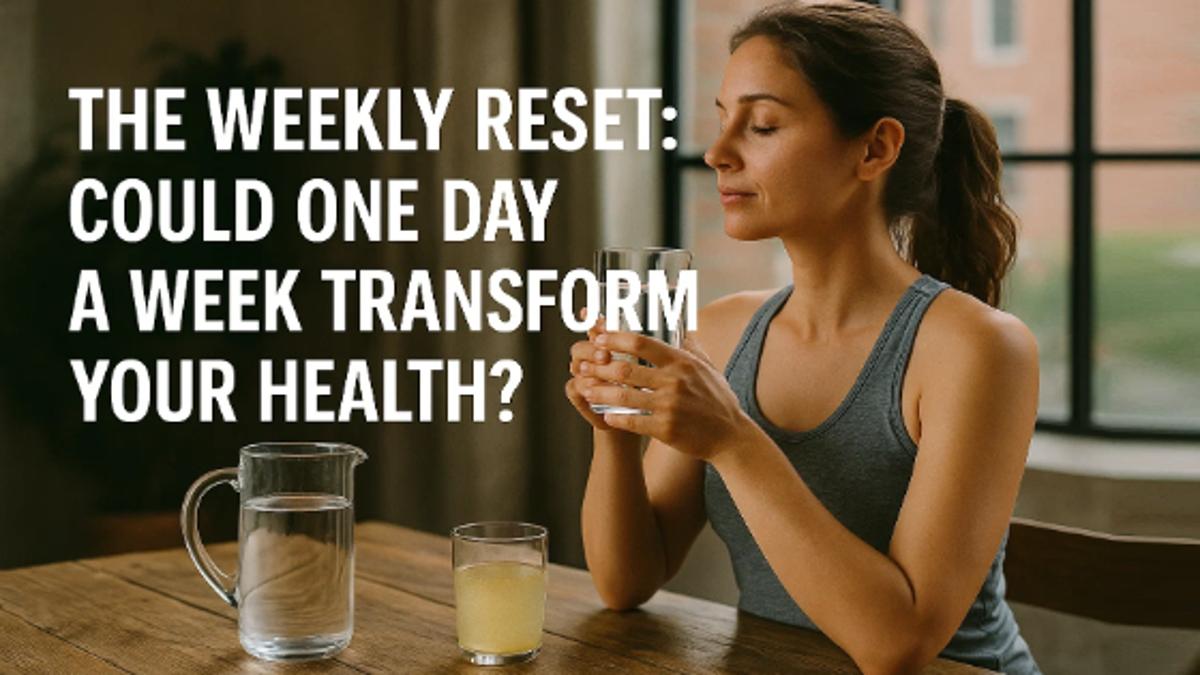 Could One Day of Fasting Each Week Really Improve Your Health?