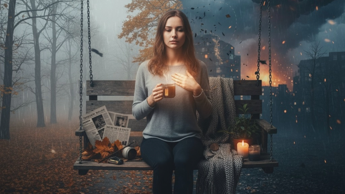 Емоційні гойдалки осені: Як впоратися з сумом і тривогою на тлі новин.
