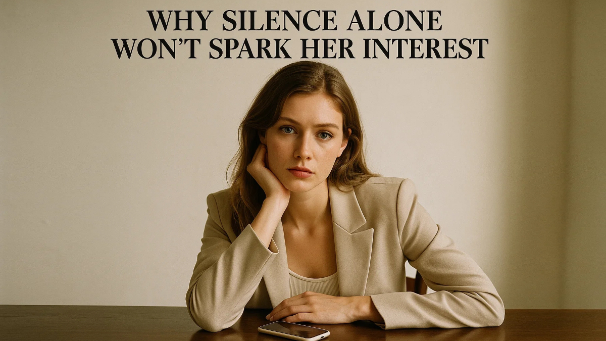 Why Silence Alone Won't Spark Her Interest