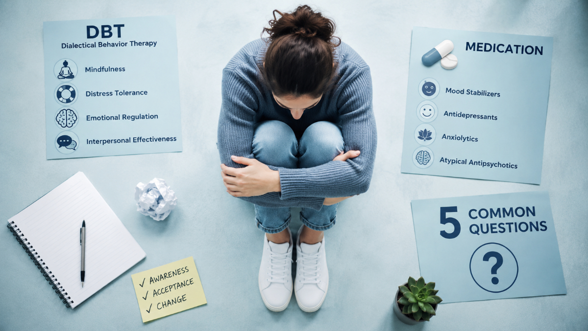 Borderline Personality Disorder: 5 Questions About DBT and Medication